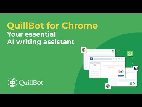 Get writing help anywhere with QuillBot