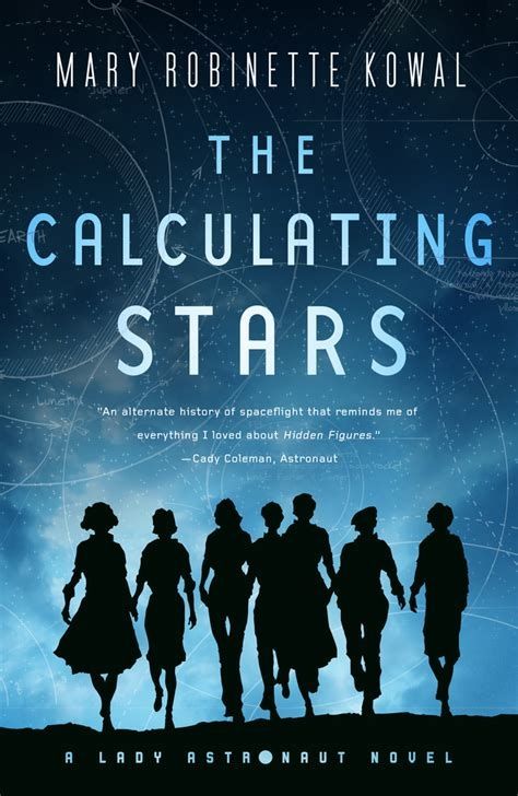 book cover: the calculating stars by Mary Robinette Kowal