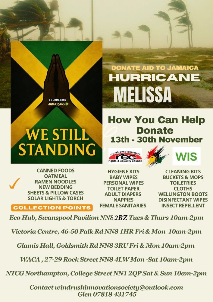 Hurricane Melissa poster 