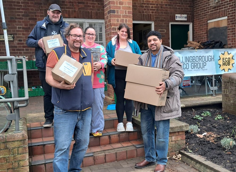 Donations collected from ECO HUB today.