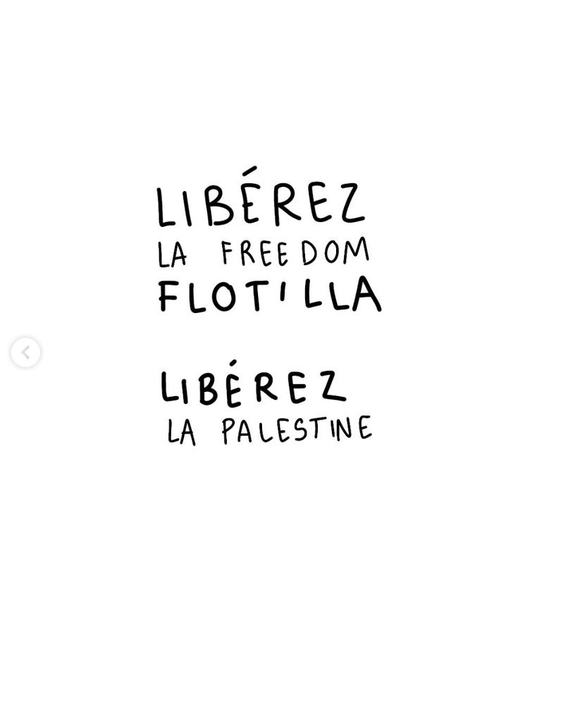 Noir sur blanc : Libérez la Freedom Flotilla, Libérez la Palestine