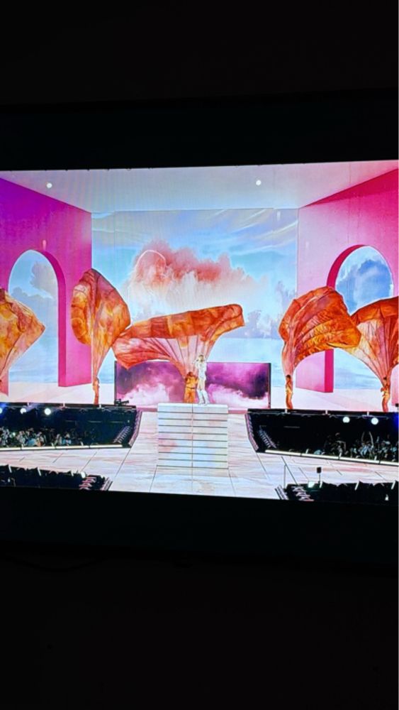 Picture of Taylor Swift performing Cruel Summer from The Eras Tour Movie available on demand