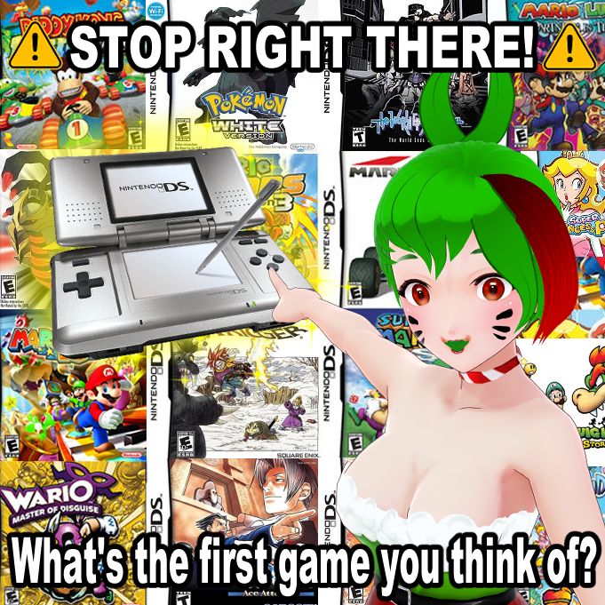 ⚠️ QUICK NAME THIS VTUBER MELON A NINTENDO DS GAME!⚠️