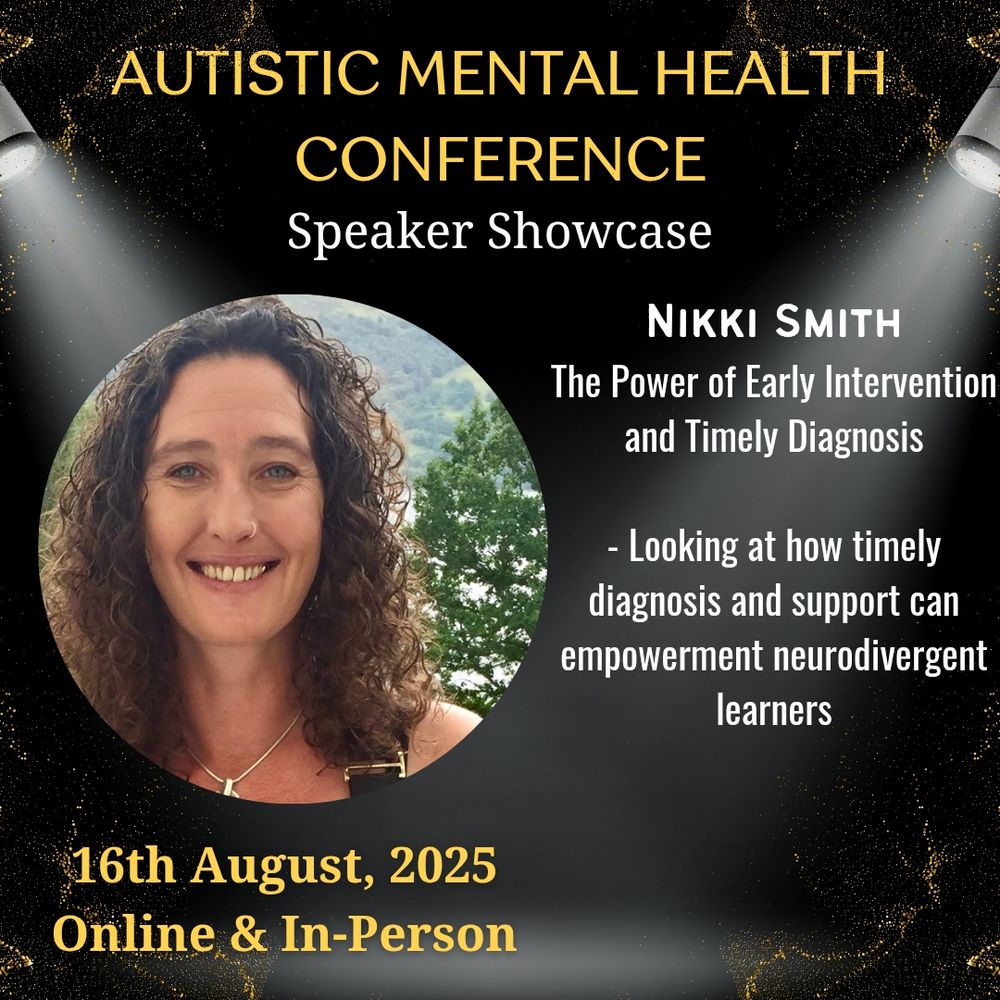 Title as in main post, further text reads

- looking at how timely diagnosis and support can empower neurodivergent learners