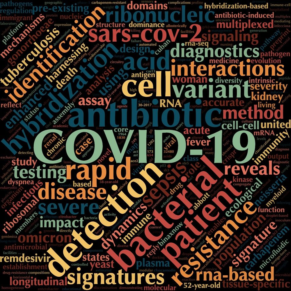 A word cloud created from Roby Bhattacharyya's google scholar page