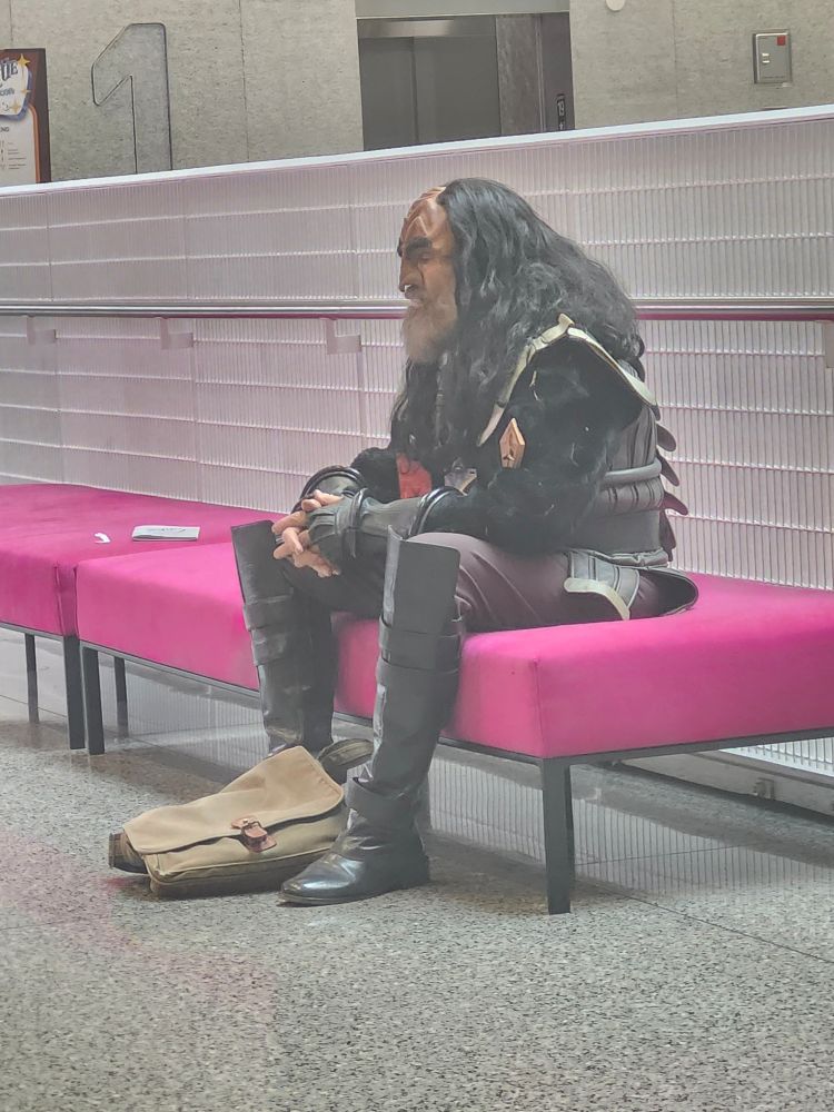 Tired Klingon