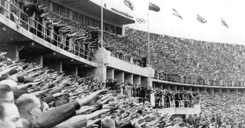 Adolf Hitler oversaw an Olympic Games that was staged to glorify himself and Nazi-led Germany.