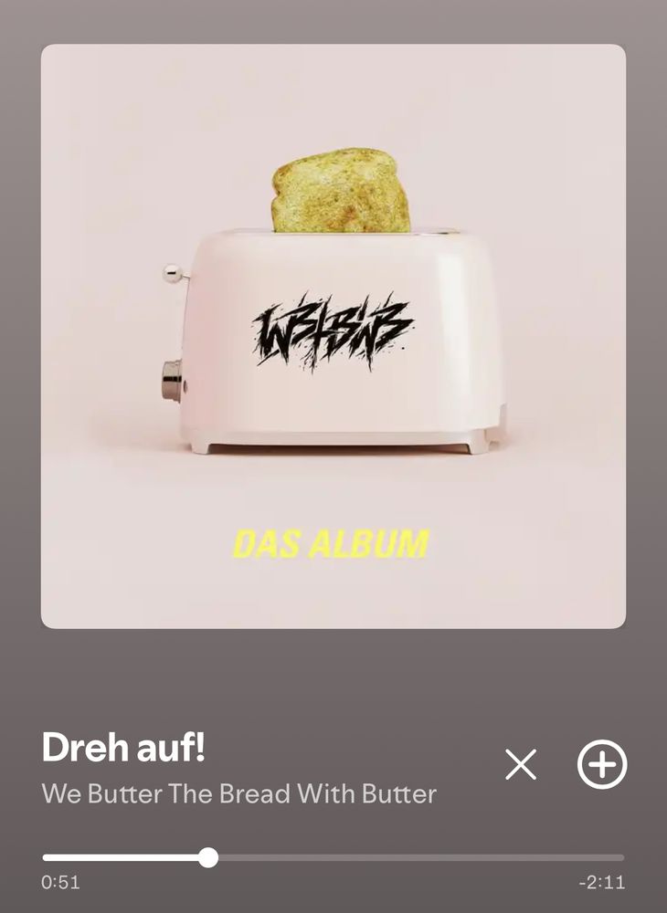 Dreh auf! We Butter the Bread with Butter