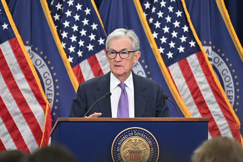 Chair Powell answers reporters' questions at the FOMC press conference on October 29, 2025. 