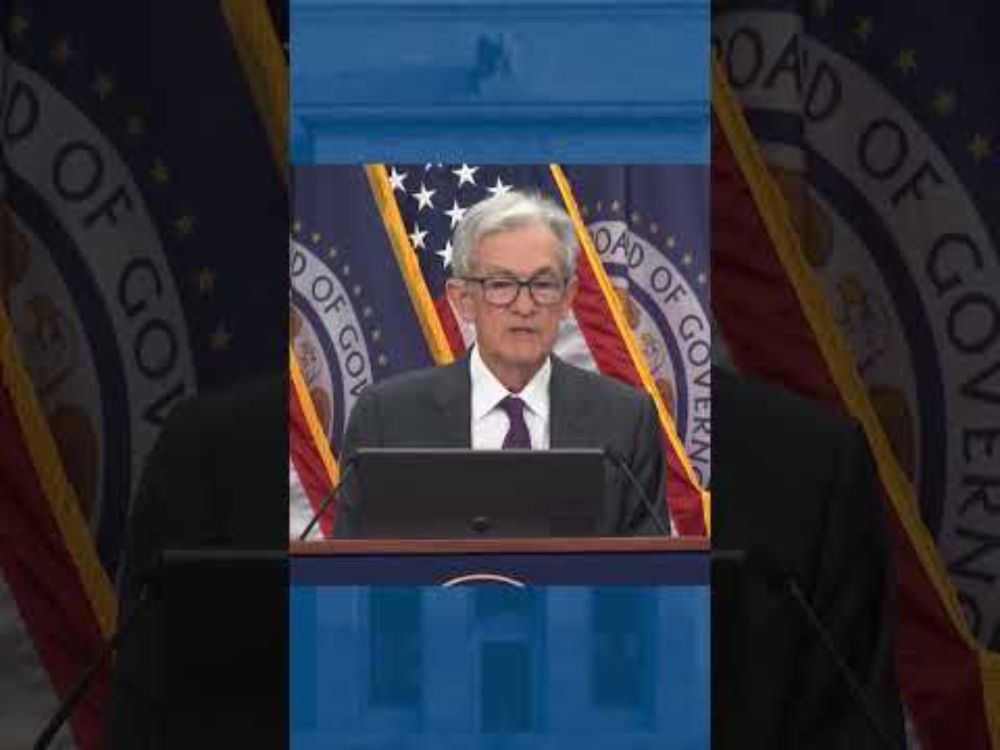 FOMC Press Conference July 30, 2025: Chair Powell quote #shorts