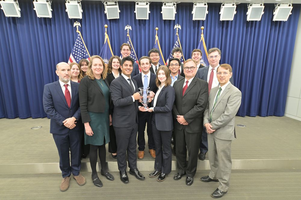 Pace University won the 22nd Annual National College Fed Challenge.