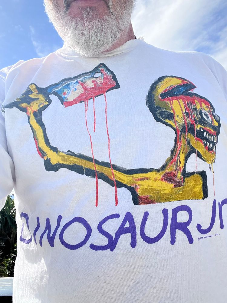 93 vintage long sleeve dinosaur jr start chopping tee about to depart