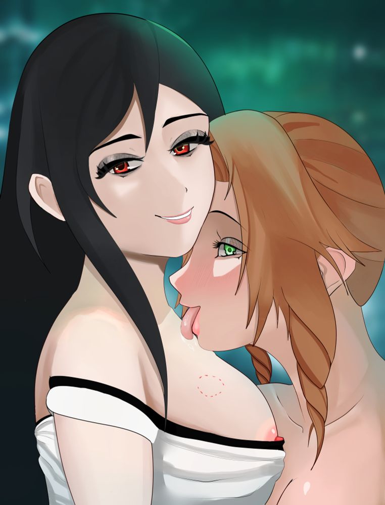 Sexy photo of Tifa and Aerith from final fantasy 7