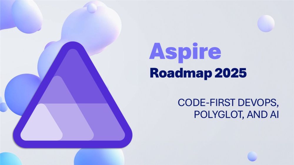 Aspire Roadmap 2025: Code-first DevOps, polyglot, and AI | Victor Frye