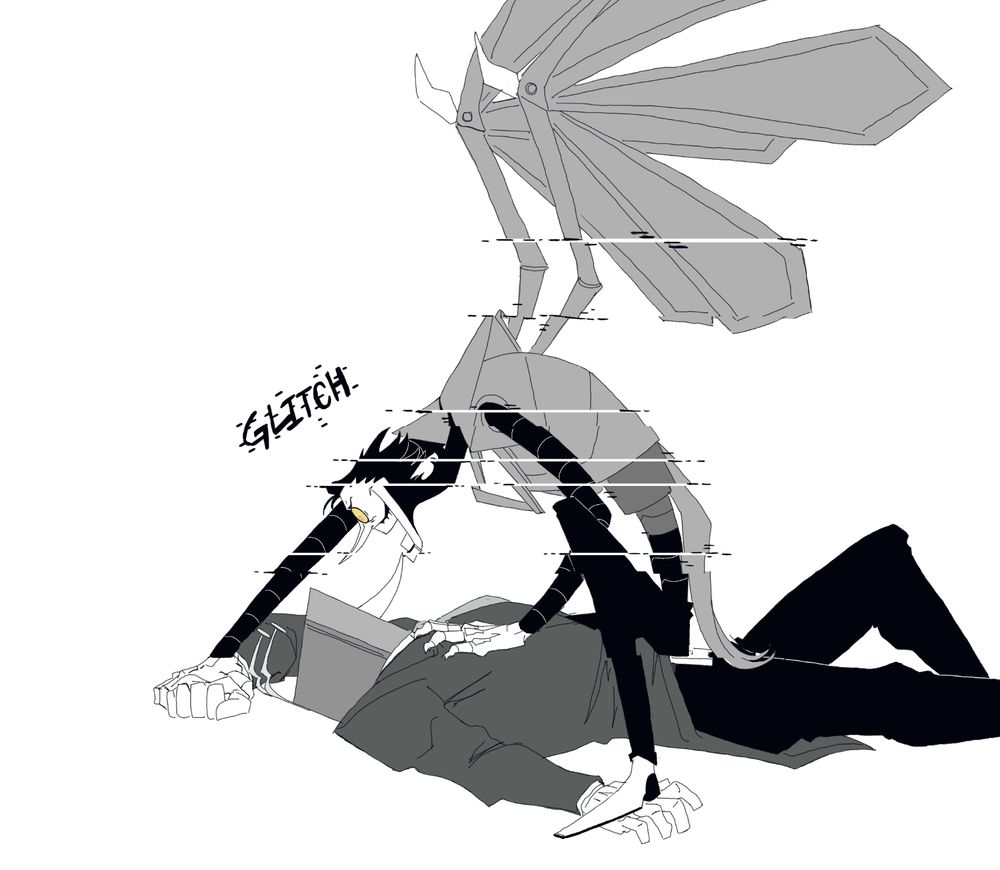 Suddenly Spamton Neo glitches 