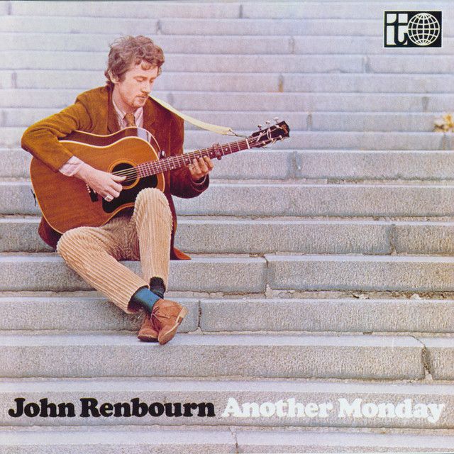 John Renbourn's album 'Another Monday,' released in 1966, showcases a captivating blend of acoustic folk, blues, jazz, and classical influences. This album is considered a key release in the British Folk Revival of the mid-1960s. Renbourn's virtuoso acoustic guitar playing is a highlight of the album. He also provides vocals on several tracks, alongside Jacqui McShee, a future collaborator in the band Pentangle, who lends her voice to three songs: 