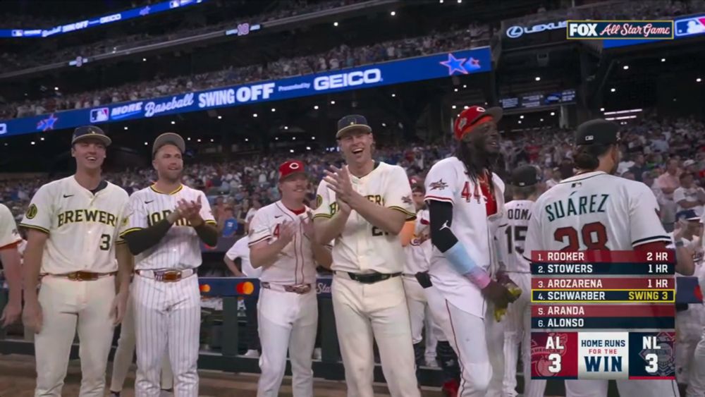 Tied up, 3 for the AL, 3 for the NL