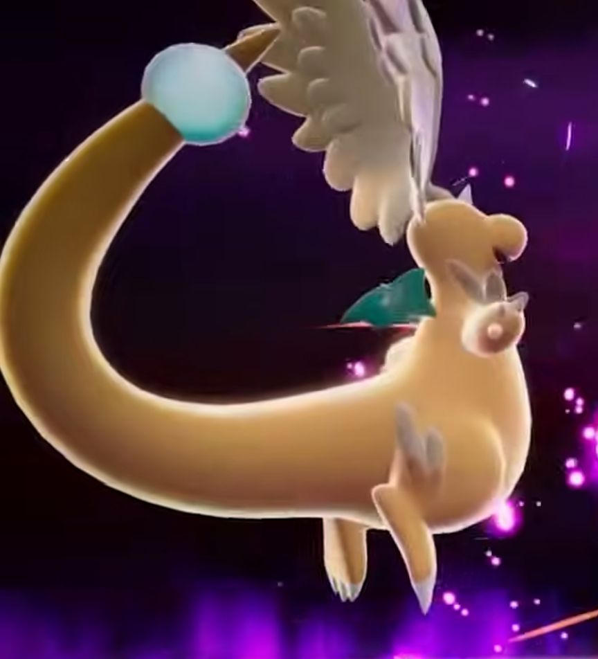 screenshot of mega dragonite from new pokemon direct