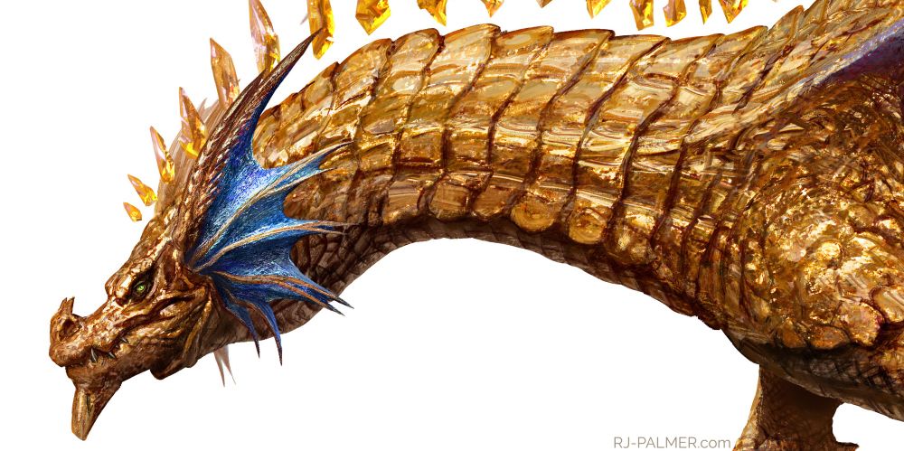 Head and neck closeup. Man I don’t want to brag too much but how in the hell did I paint those neck scales?? It’s a mystery to me and I’m the one who did it! 