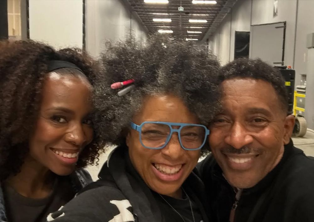 Selfie. From left to right: Tamberla Perry, DeMane Davis and Charles Randolph-Wright.