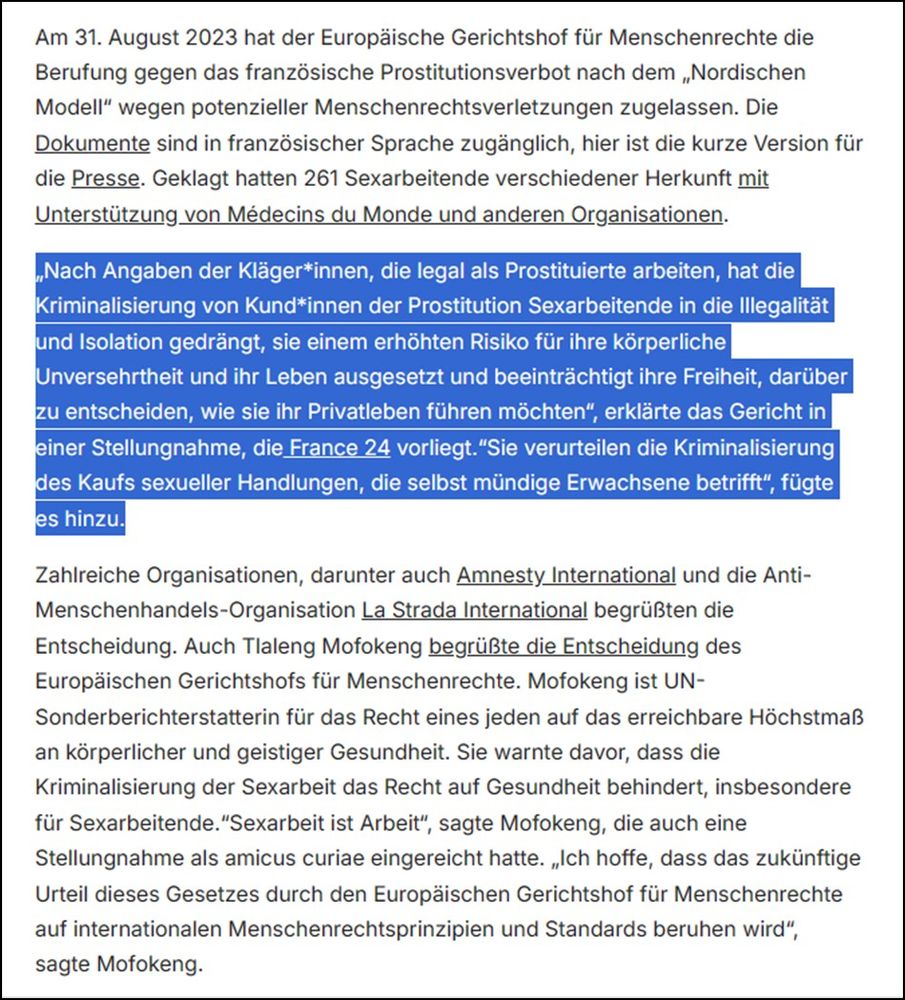 Screenshot belegt das eingefügte Zitat.