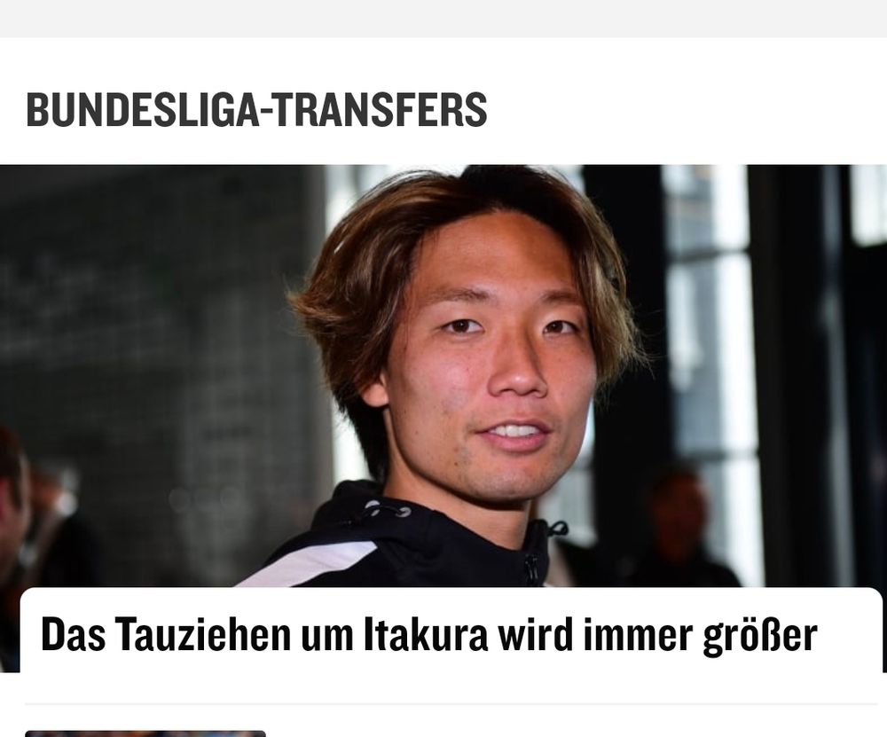 Überschrift: "Das Tauziehen um Itakura wird immer größer"