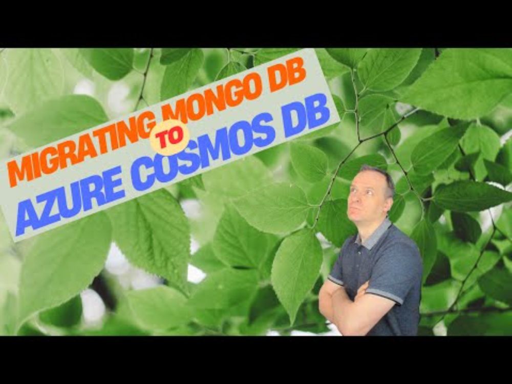 Migrating MongoDB applications to Azure Cosmos DB