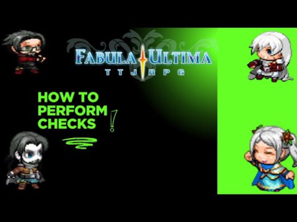 Checks THIS in Fabula Ultima!