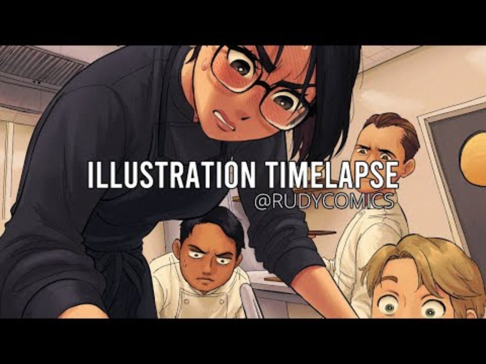 Drawing Timelapse - Courtesy of the Chef