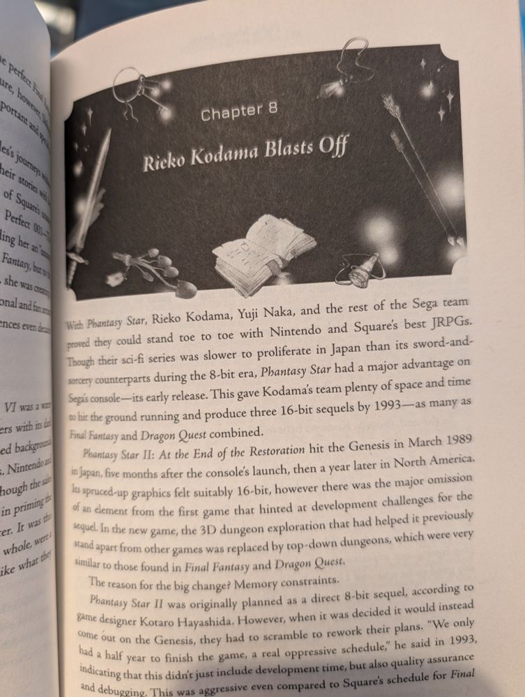 The first page of the Rieko Kodama chapters of Fight, Magic, Items.