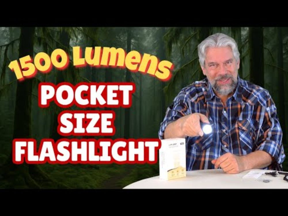 You'll Never Get Lost with the urFLAMP 1500 Lumen LED Flashlight