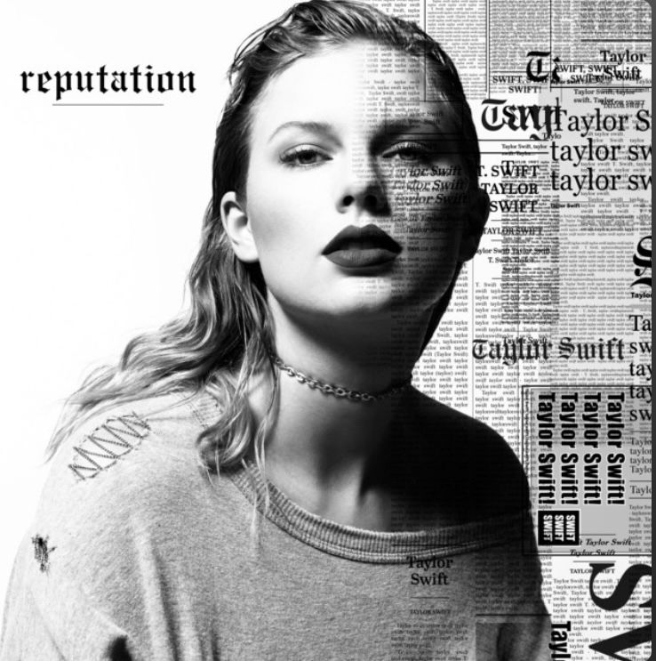 Reputation by Taylor Swift album cover