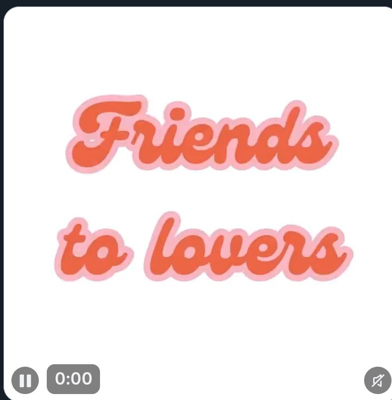 Friends to Lovers  prompt 