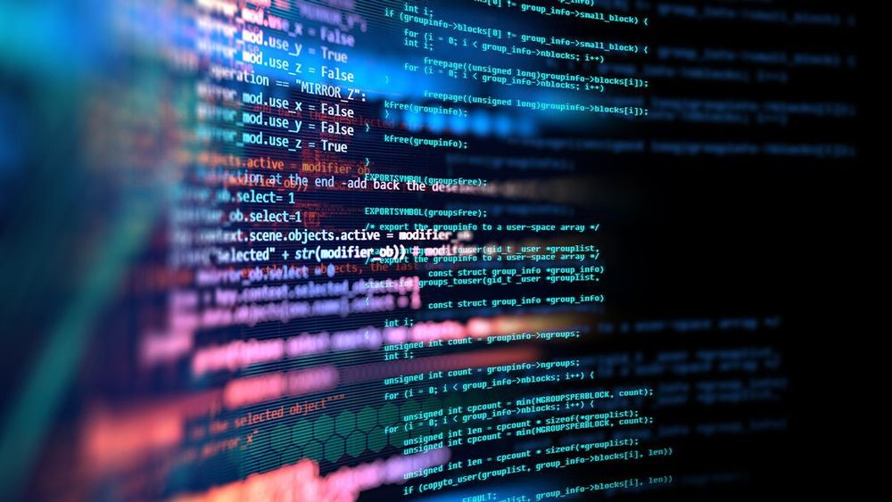 Computer code.
