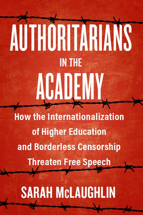 the cover of my book, Authoritarians in the Academy