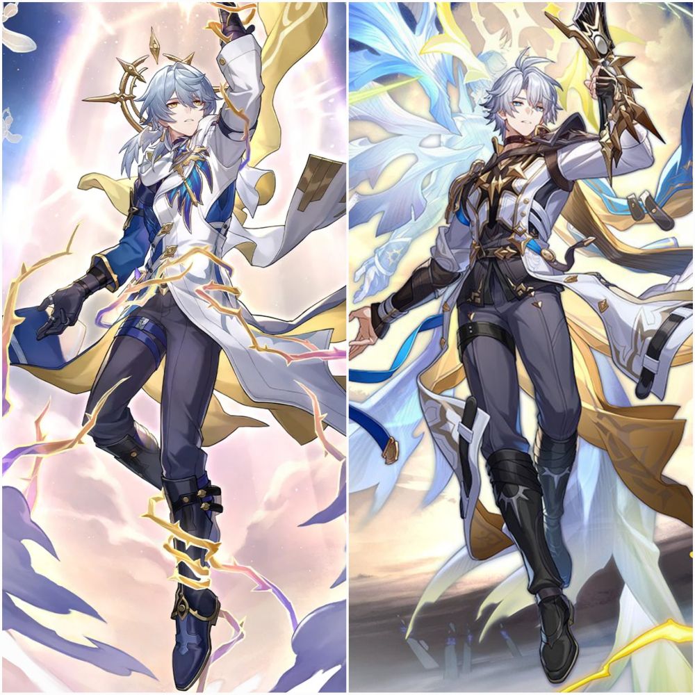 Sunday and Phainon from Honkai: Star Rail