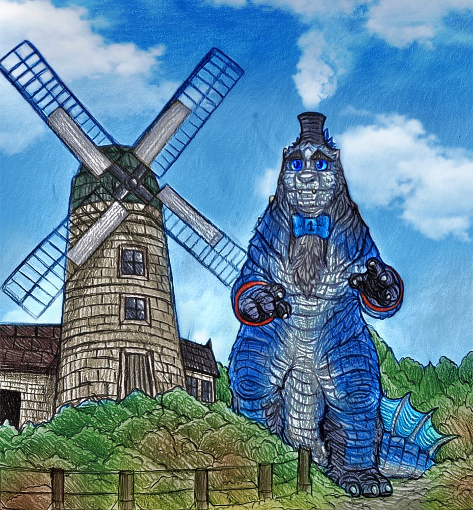 SM-style recreation of the windmill intro