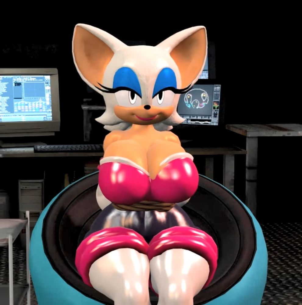 Cropped frame from Rouge The Drone by Pikachugamer52 on DA.