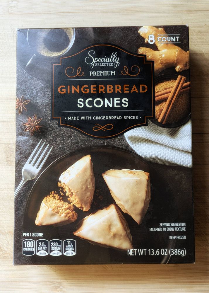Specially Selected Gingerbread Scones from Aldi.