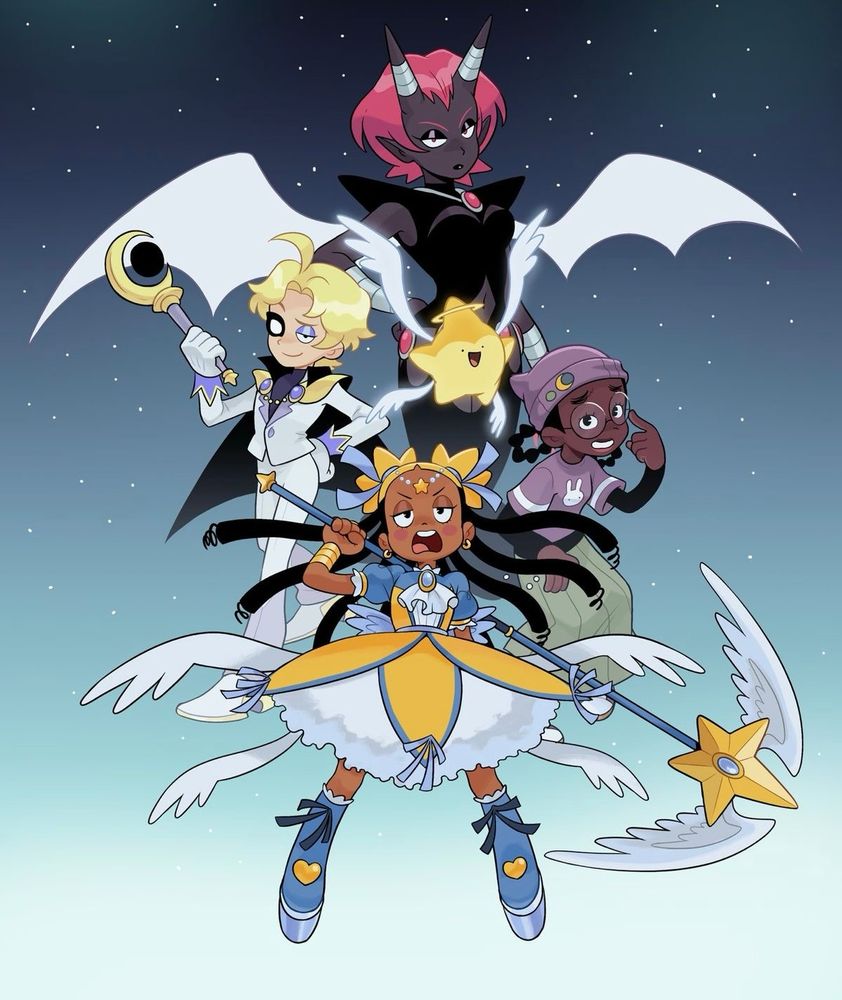 Pretty Pretty Pretty Please I Don’t Want to Be a Magical Girl promo poster