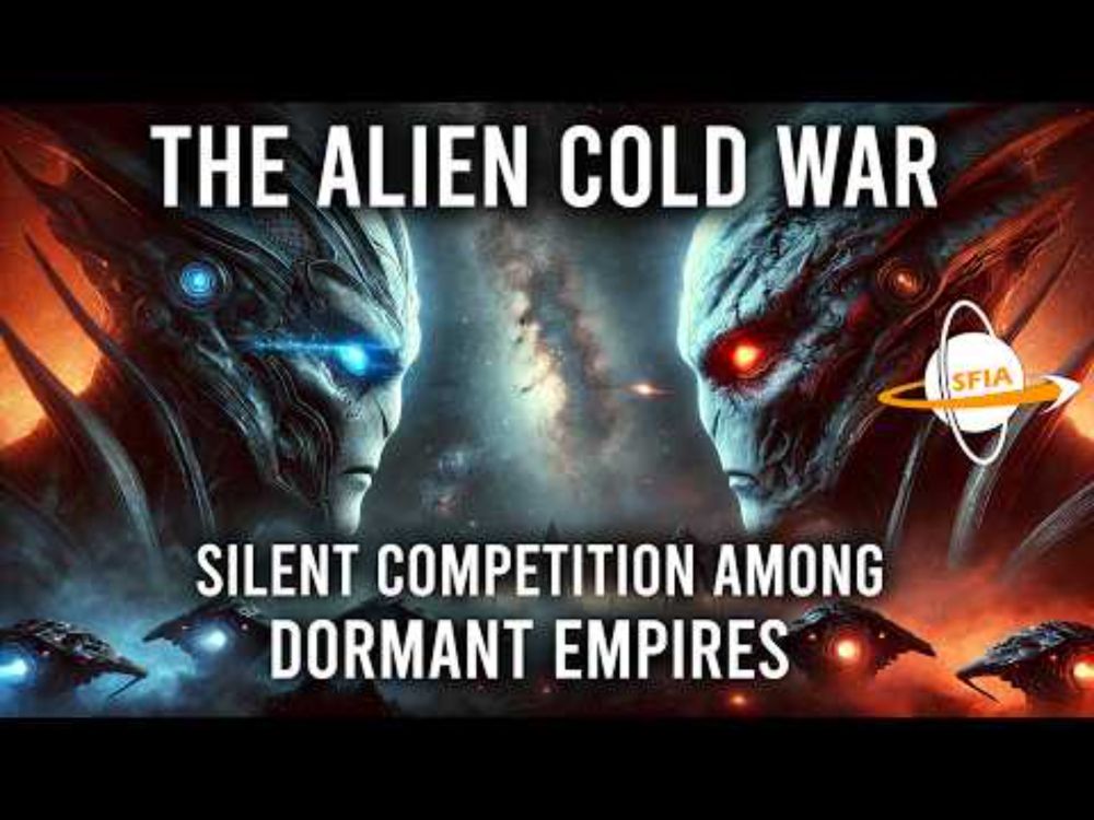 The Alien Cold War: Silent Competition Among Dormant Empires In A Dark Galaxy