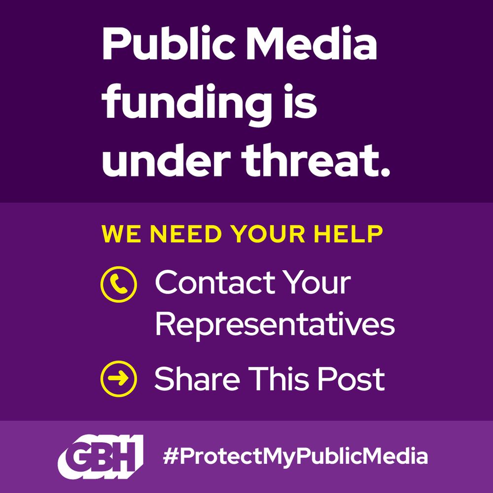 Public media funding is under threat. We need your help. Contact Your Representatives. Share This Post. 