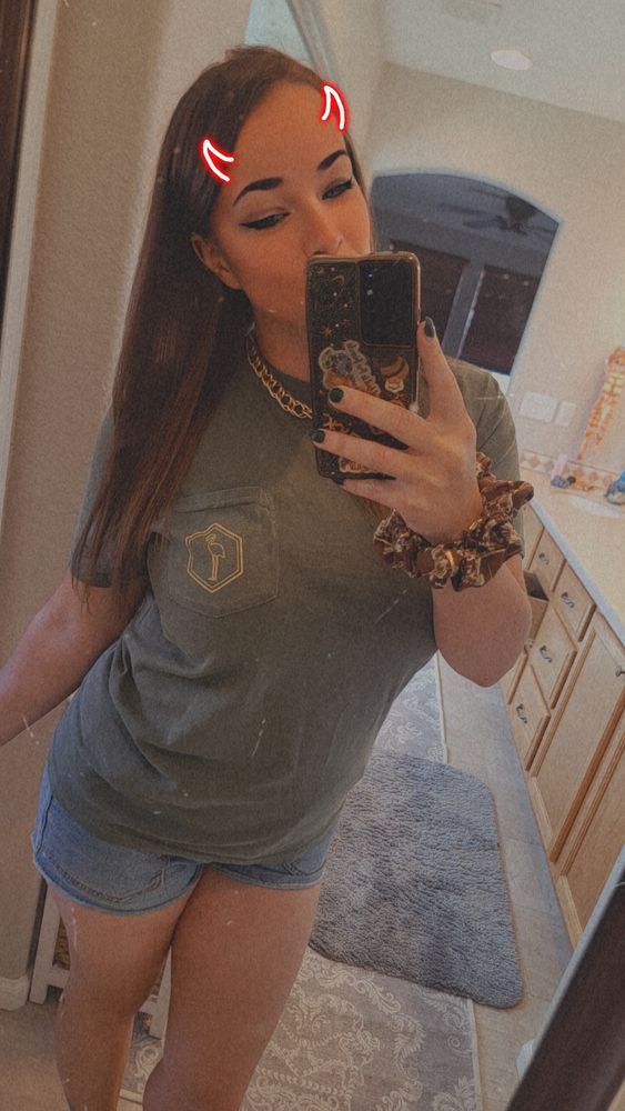 Panta sporting an incredibly comfy Sleep Token concert t-shirt 