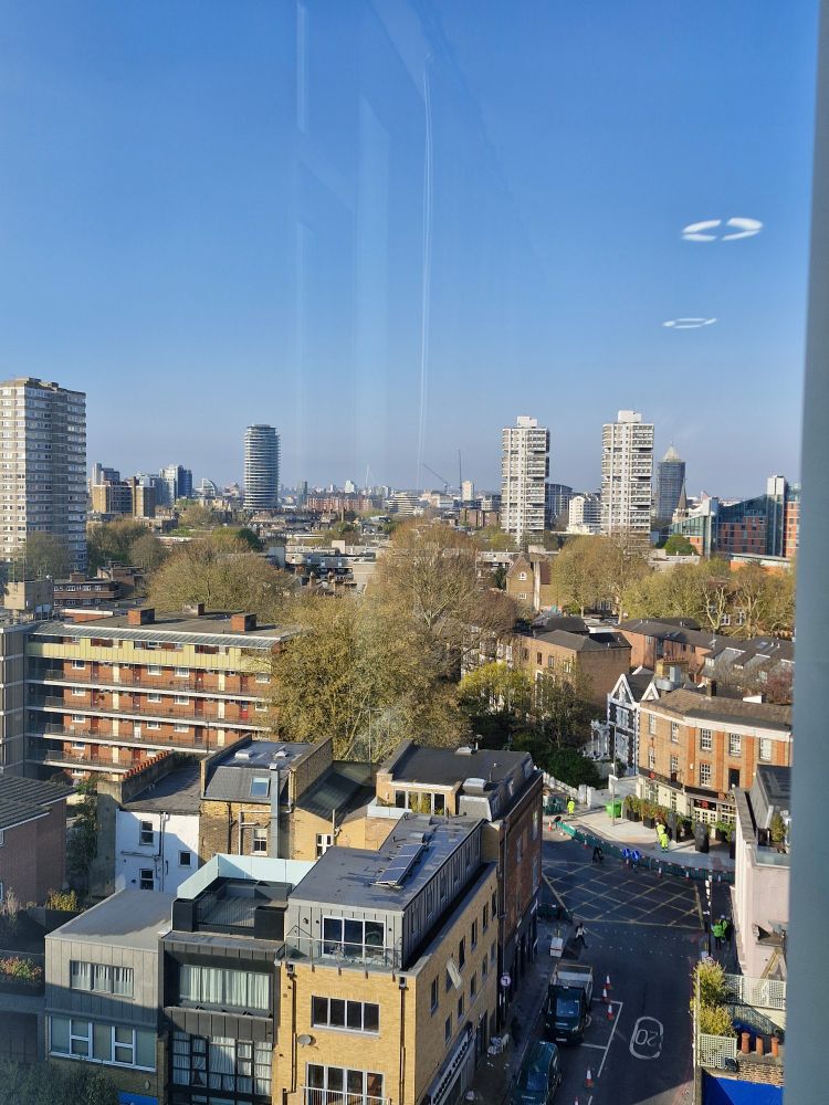 View over London