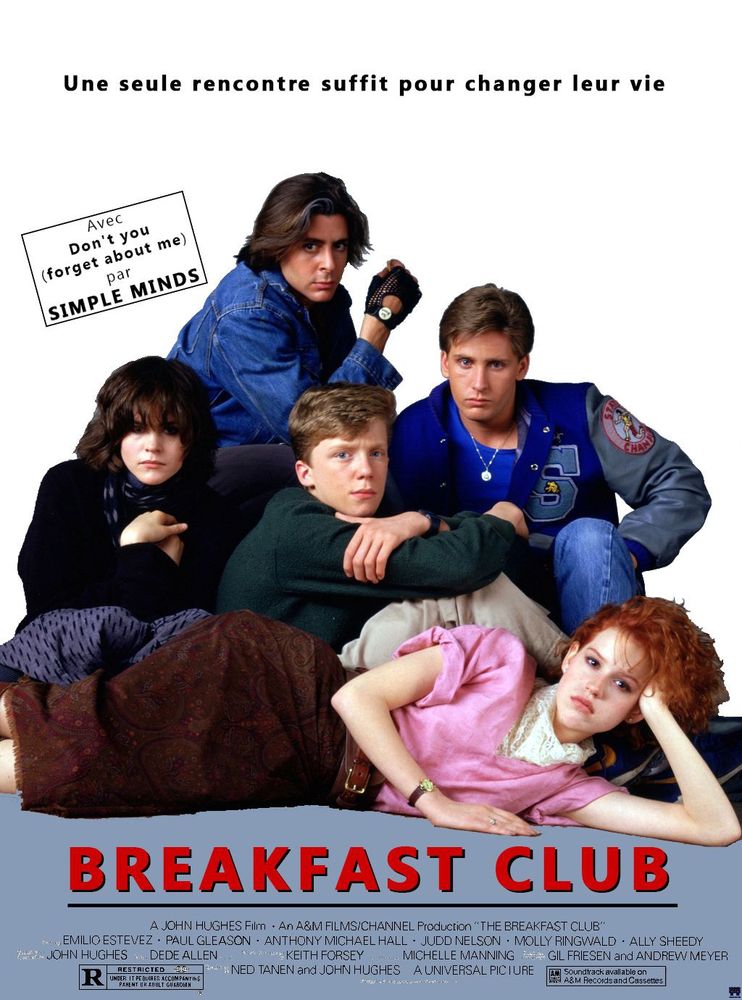 Affiche française du film Breakfast Club