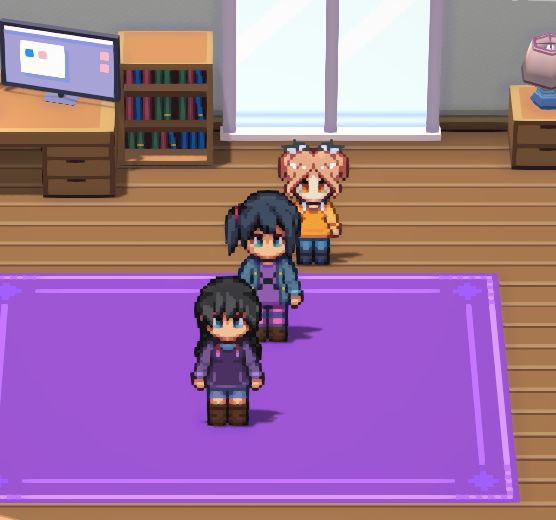 A screenshot of Second Dreamer showing the party so far.