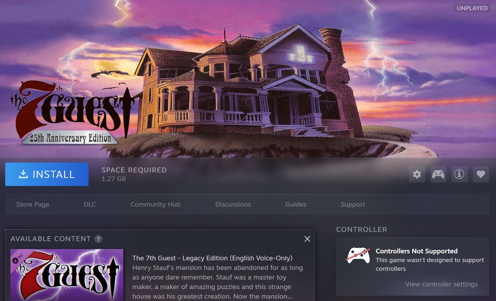 Steam calling Gemini a liar.