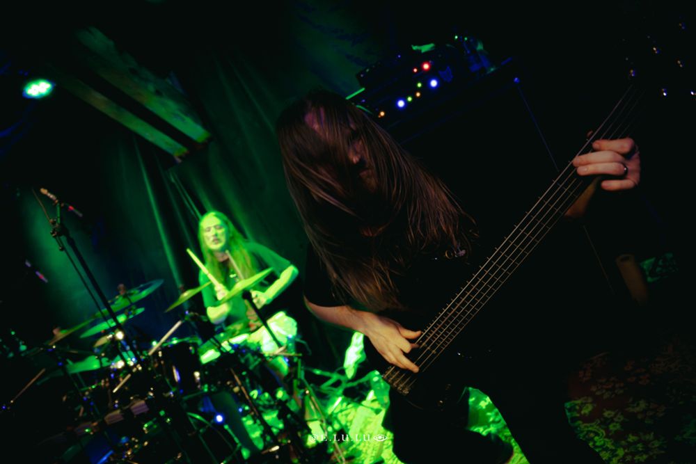Defeated Sanity performing in Basel on the 2025-02-01