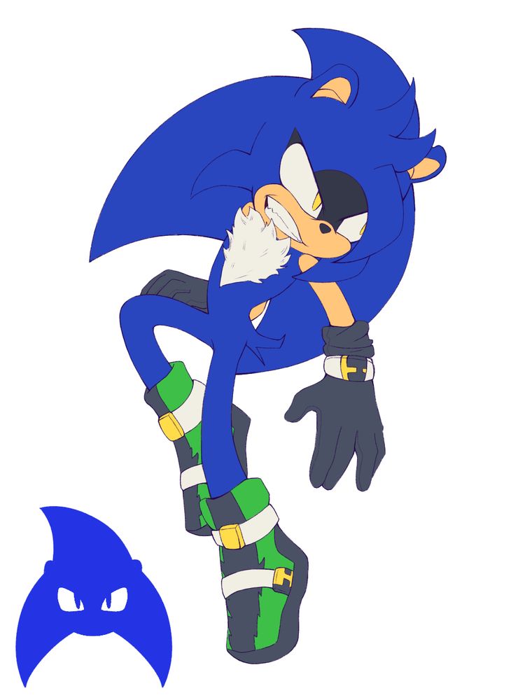 THERE HE IS! THE BLUE LIGHTNING TENREC HIMSELF RAI; WITH A PORTRAIT ON THE BOTTOM LEFT!