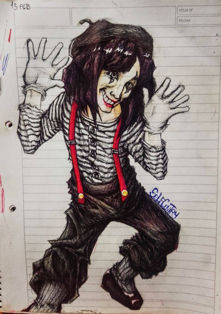 happy mime